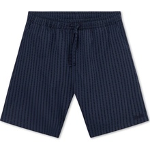 forét Vole Seersucker shorts Navy