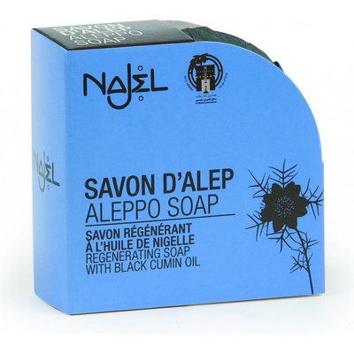 Najel Syrské mýdlo z Aleppo Černý kmín 12% 100 g
