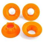Traxxas капак на диск оранжев (4) (за #9572)