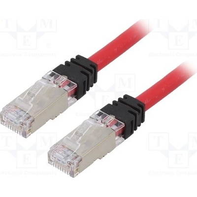 Panduit STP6X2MRD Patch S/FTP Cat 6a RJ45 vidlice z obou stran lanko Cu