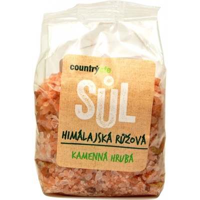 Country Life Himalájska Soľ ružová hrubá 500 g