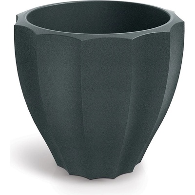 Ethick Květináč RONA ROUNDE 80 cm, grafit