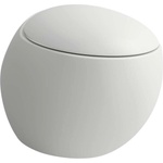 Laufen Il Bagno Alessi - Окачена тоалетна чиния, Rimless, бял мат H8209717570001 (H8209717570001)