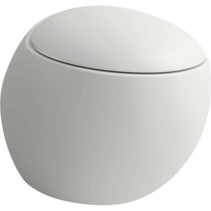 Laufen Il Bagno Alessi - Окачена тоалетна чиния, Rimless, бял мат H8209717570001 (H8209717570001)