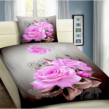 Xpose 3D povlečení kytice růží 140x200 70x90