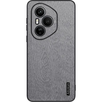 Huawei Honor 400 Pro 5G - TPU + PU Кожа Удароустойчив Калъф с Дървесна Текстура + Скрийн Протектор / 3 Цвята