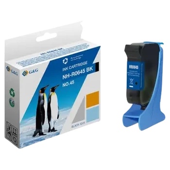 Image 1 of Compatible ГЛАВА ЗА HEWLETT PACKARD DeskJet 710C/720C/820Cxi/850C/815C/OfficeJet 1150C/1170C - Black - /45/ - 51645A - PN NH-R0645BK - G&G (200HP45A GG)