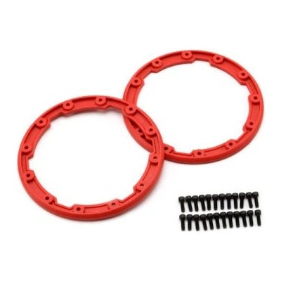 Traxxas заключващ пръстен за колело червен