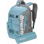 MEATFLY раница Basejumper Grey Heather / Aqua 22 L + МОЛИВНИК | Сив | Обем 22 L Meatfly | Siv | Момчешки | ONE SIZE