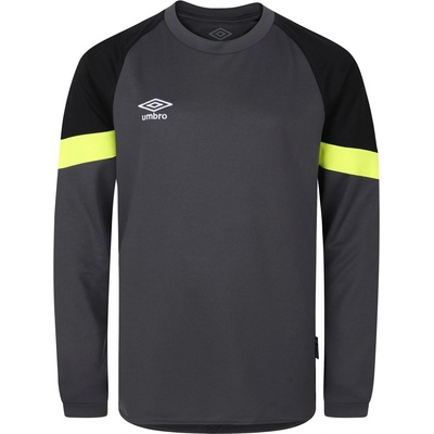 Umbro Men's Long-Sleeve Goalkeeper Top - Blackened Pearl