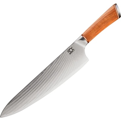 Dellinger Kuchársky nôž Chef 20,5 cm SOK Olive Sunshine Damascus