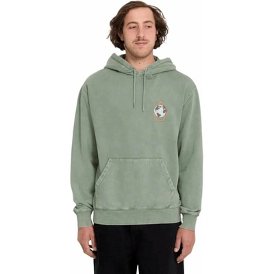 Volcom mikina Earth Tripper Po Brolive Zelená
