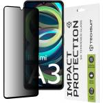 Techsuit Протектор за Xiaomi Redmi A3 / Redmi A3x - 111D Privacy Full Glue - Черен