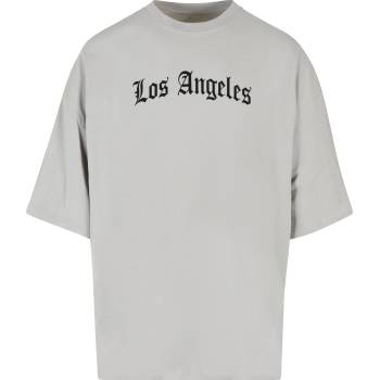 Mister Tee Тениска Los Angeles Wording New Huge Tee lightasphalt XXLUB-MT10180-02946 - Черен, размер XXL