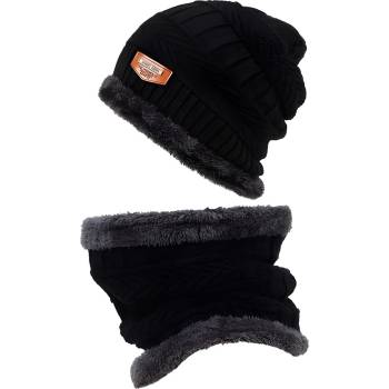 HARAHU Детска шапка и тунел - черна kp11120 (11120)