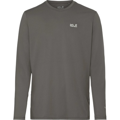 Jack Wolfskin Мъжка спортна тениска Jack wolfskin Prelight Suncool L/S Sport shirt - Flint (216-7660-0113)