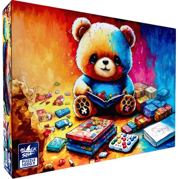 Image 1 of Black Sea Пъзел Black Sea от 1000 части - Игривото мече (BS82322)