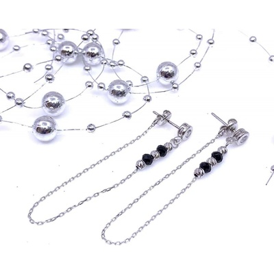 Jan Kos jewellery stříbrné náušnice 12123734