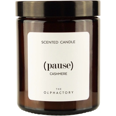 The Olphactory Scented Candle Glass Pause Cashmere to 135 g