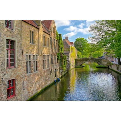 DIMEX ART Флизелинов фототапет каналите на брюж 375 x 250 см