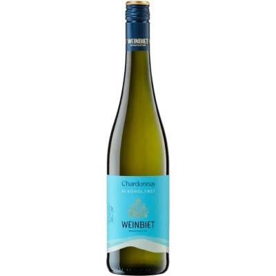 Weinbiet Chardonnay Nealko 0% 0,75 l (holá láhev)