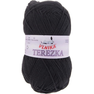 VLNIKA Příze Terezka Varianta: 123 černá