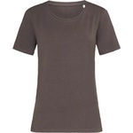 Stedman stretch-t relaxed st9730 / Дамска еластична тениска - шоколадов цвят m (st9730dchm)