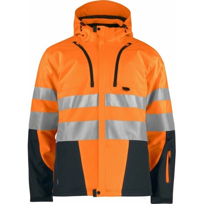 ProJob 6420 Padded Softshell Bunda hi vis orange/black