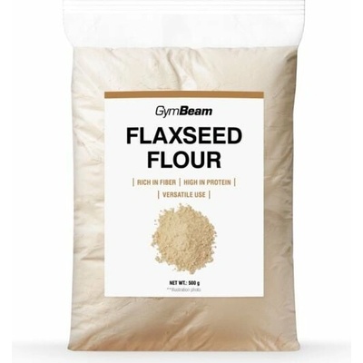 GymBeam Lněná mouka 0,5 kg