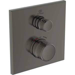 Ideal Standard CeraTherm Navigo - Термостатична душ-батерия за вграждане, Magnetic Grey A7301A5 (A7301A5)