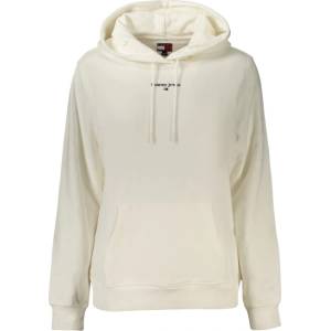 Tommy Hilfiger Дамски суитшърт с цип tommy hilfiger, Размер s, Цвят Бяло (dw0dw23537_biybl)