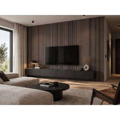 Horve Akustický panel 2670 x 572 mm - světlý ořech