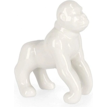 Bizzotto Бяла декорация - горила mowgli, вис. 14 см (0183107)