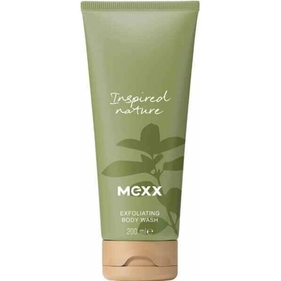 Mexx Inspired Nature exfoliačný sprchový gél s parfumáciou 200 ml