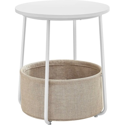 Songmics Vasagle Moris bílý / hnědý – Zbozi.Blesk.cz