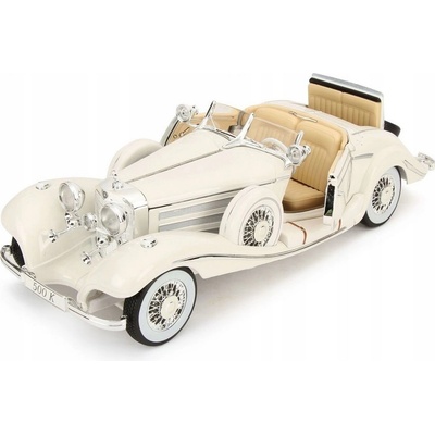 Maisto 1936 Mercedes Benz 500 K Typ Special roads termetal šedá 1:18