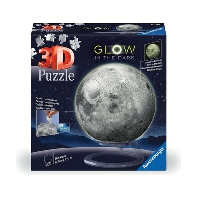 Ravensburger 3D PuzzleBall Měsíc svítící 74 ks