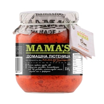 Mama's food Домашна лютеница 550г