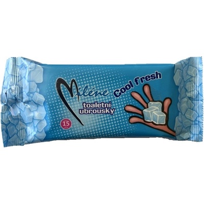 Miléne Cool Fresh toal.ubrousky 15 ks
