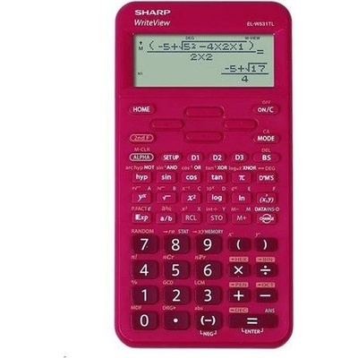 Sharp Научен калкулатор Sharp EL-W531TLBRD Червен SH-ELW531TLBRD (SH-ELW531TLBRD)