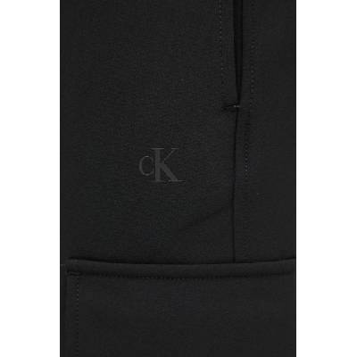 Calvin Klein Панталон Calvin Klein Jeans в черно с кройка по тялото J30J326765 (J30J326765)