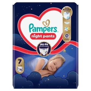 Pampers Pants Night S7 (35 бр. /фол)
