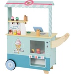 Costway Игрален комплект Costway - Подвижна количка за сладолед с аксесоари (TM10121GN) - baby
