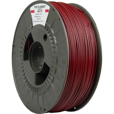 Spectrum The Filament" by Spectrum TF-24217, ASA CF, 1.75mm, RED, 1kg (TF-24217)