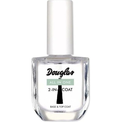 Douglas Collection - Make-Up 2-In-1 Coat Base coat na nehty 10 ml Bílá unisex