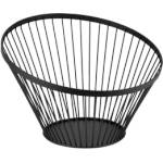 Horecano HORECANO-REN-Панер метален скосен Ø30xh20.5cm ЧЕРЕН (HC-39153) (0139153)