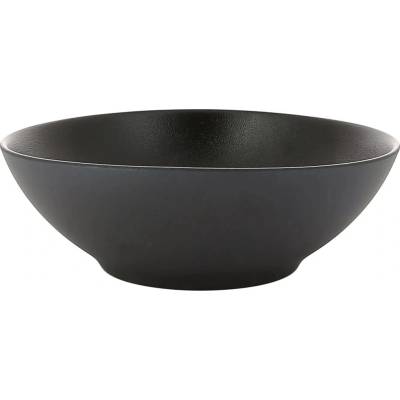 REVOL Talíř hluboký/miska O 19 cm matná černá Equinoxe