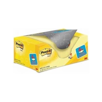 Post-it Self-adhesive block 653CY-VP20 yellow 38x51mm, 20 pieces (3M0460)