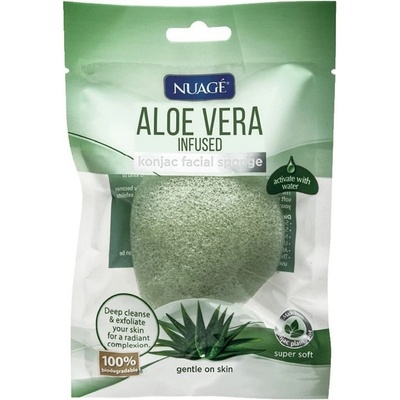 Nuage Aloe Vera odličovací houbička Konjac s aktivním Aloe Vera