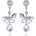 Silenti Jewelry Сребърни обеци "Коне